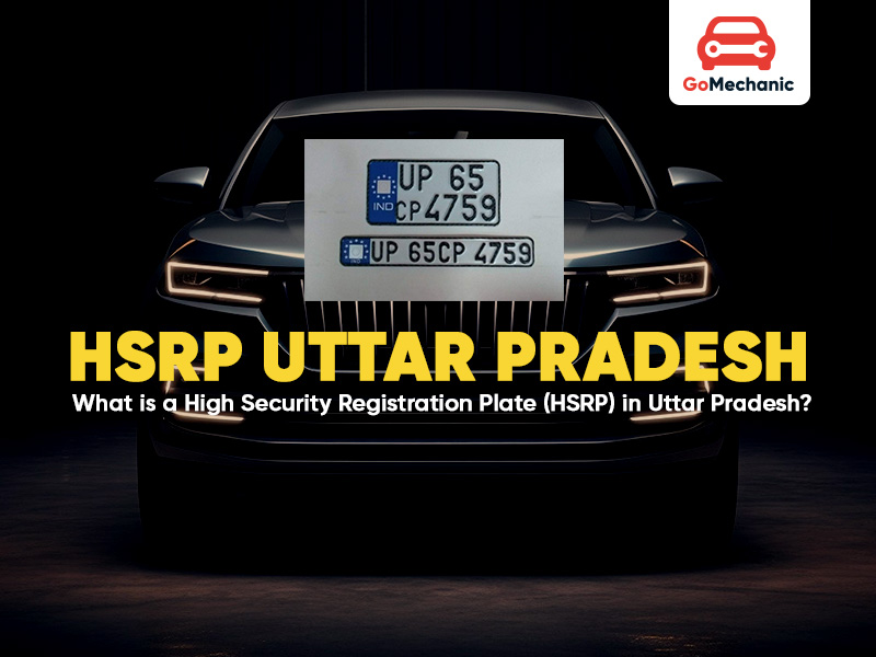 What is a High Security Registration Plate Uttar Pradesh?
