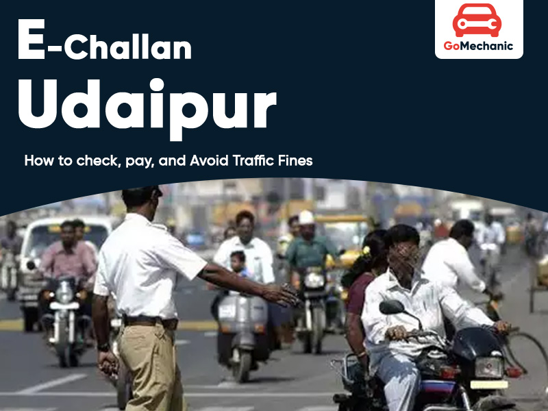 what is e challan udaipur