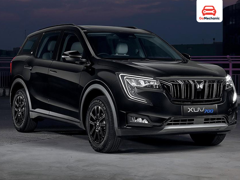 XUV700 Ebony Edition External Characteristics