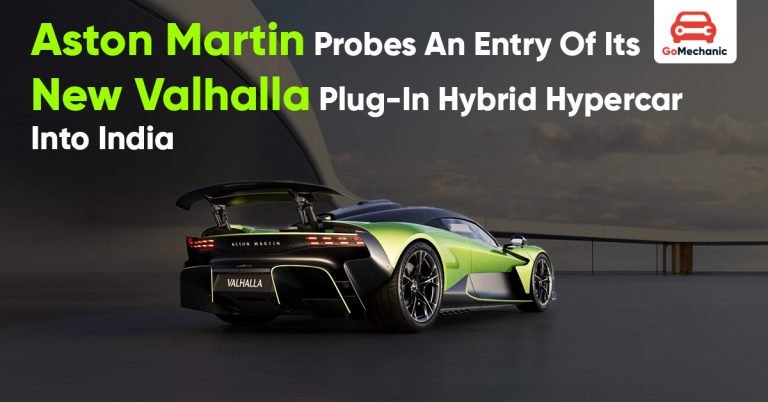 Aston Martin Probes An Entry Of Its New Valhalla Plug-In Hybrid Hypercar Into India