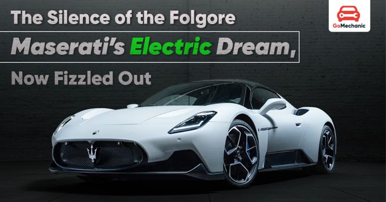 The Silence of the Folgore: Maserati’s Electric Dream, Now Fizzled Out