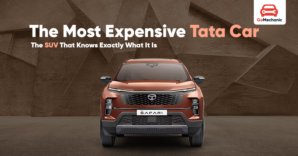 Tata Safari – The Most Expensive Tata Car in India