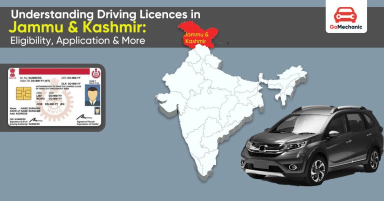 How To Apply For Driving Licences in Jammu & Kashmir: Eligibility, Application & More