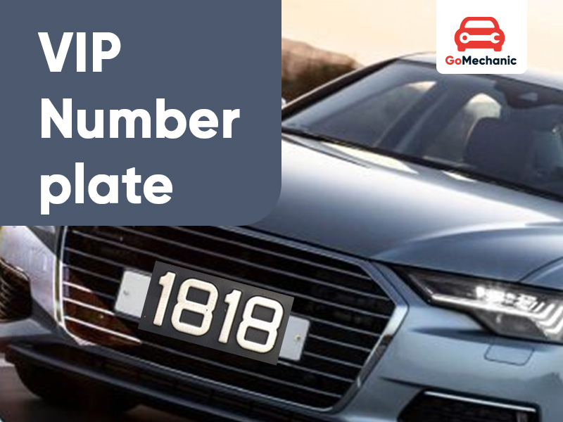 VIP 1818 number plate
