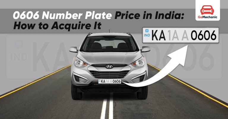 0606 Number Plate Price in India: How to Acquire It