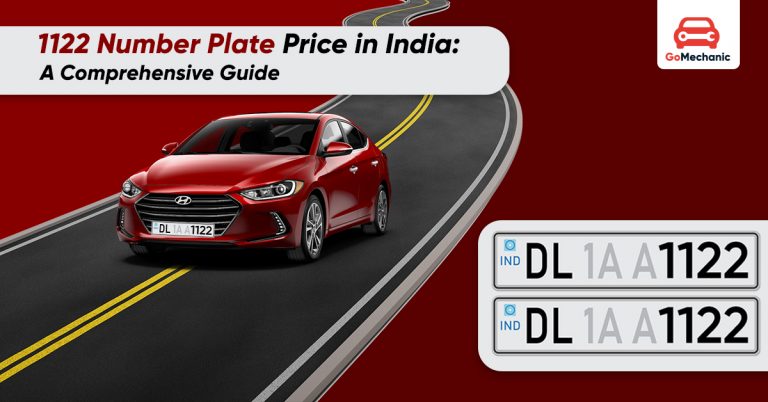1122 Number Plate Price in India: A Comprehensive Guide