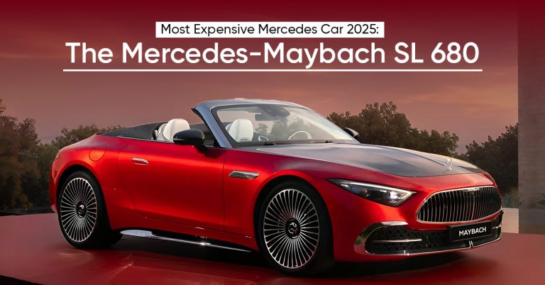 Most Expensive Mercedes Car in India 2025: The Mercedes-Maybach SL 680