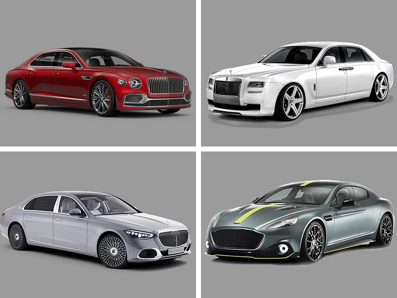 Bentley Flying Spur  vs Rivals