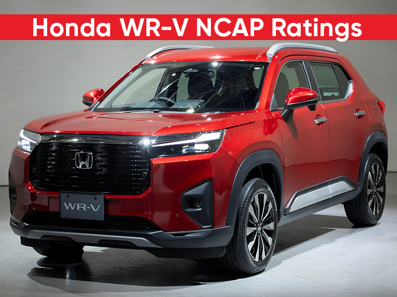 Honda WR-V NCAP Ratings