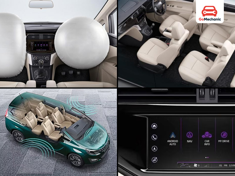 Safety Features in the Mahindra Marazzo