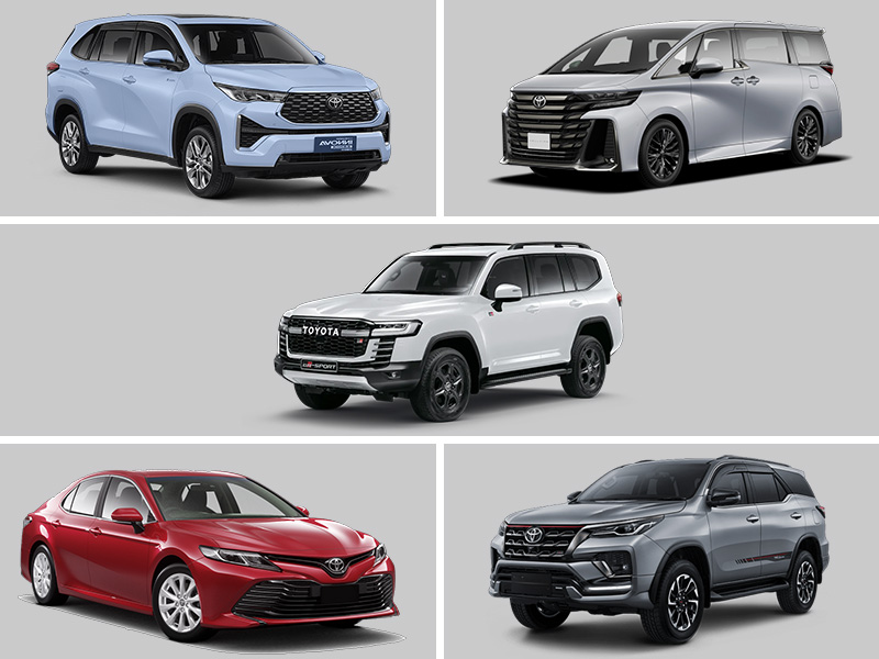 Price Comparison of the Most Expensive Toyota Car