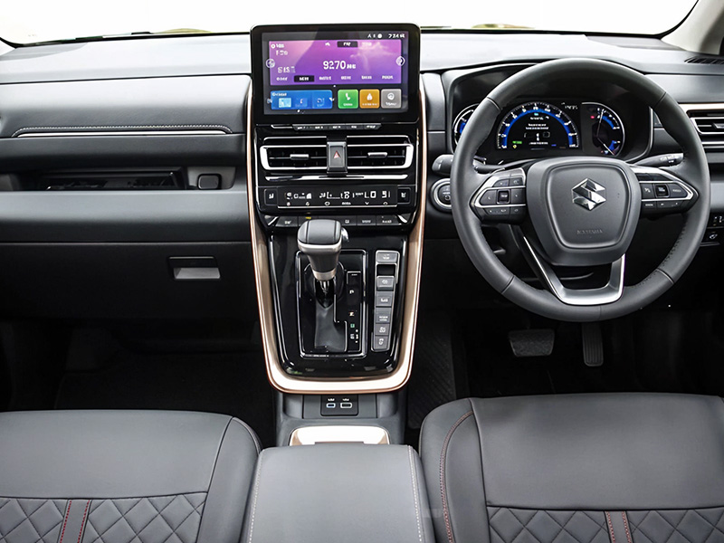 Interior Spacious and Comfortable with Modern Tech