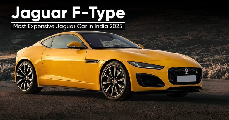 Most Expensive Jaguar Car in India 2025 – Jaguar F-Type
