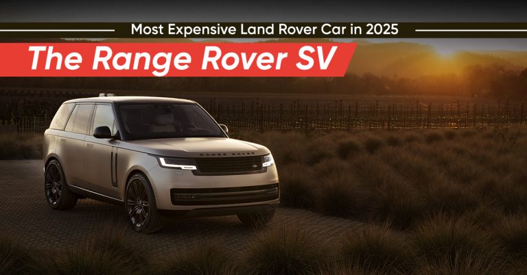 Most Expensive Land Rover Car in India in 2025 – The Range Rover SV
