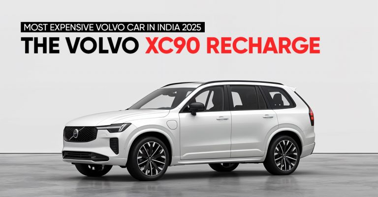 Volvo Most Expensive Car in India 2025: The Volvo XC90 Recharge