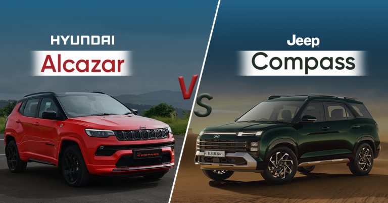 Hyundai Alcazar vs Jeep Compass – Which SUV Truly Fits Your Lifestyle?