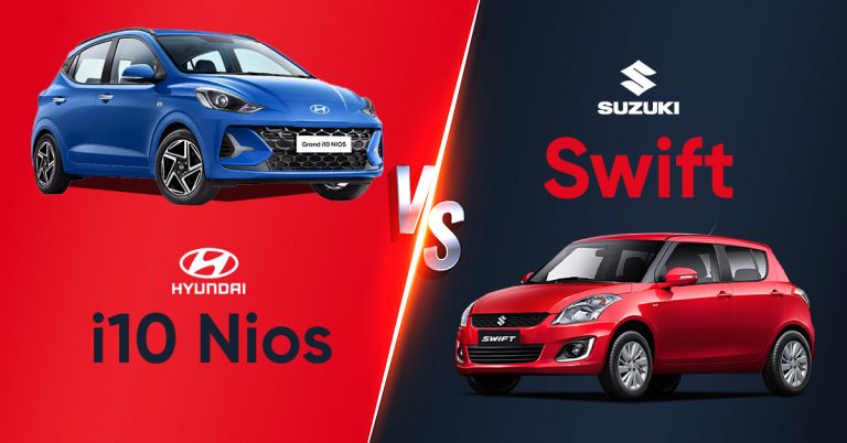 Maruti Swift Vs Hyundai Grand i10 Nios – Which Hatchback is Better under Rs. 10 Lakh?