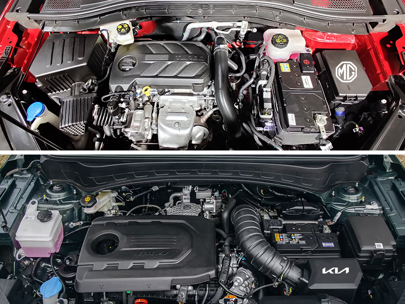 Engine and Performance – MG Astor vs Kia Seltos