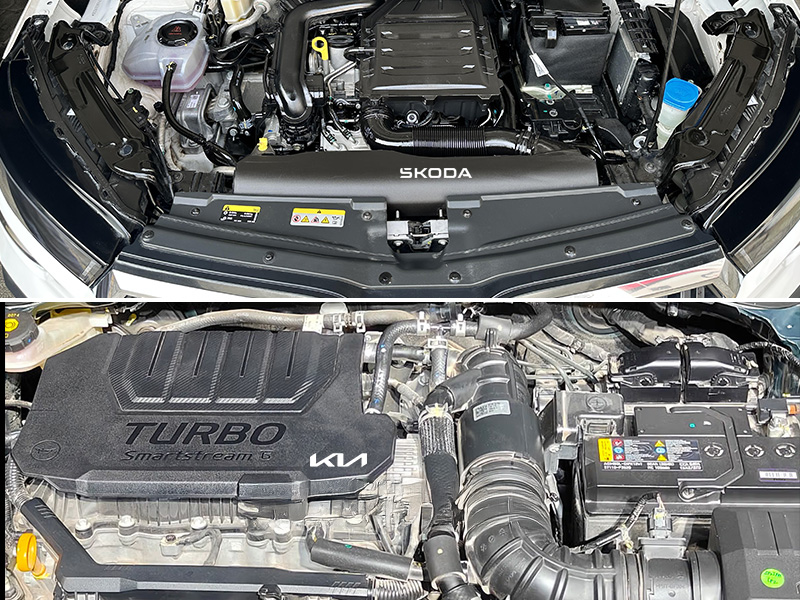 Engine Performance and Mileage - Kia Seltos vs Skoda Kushaq