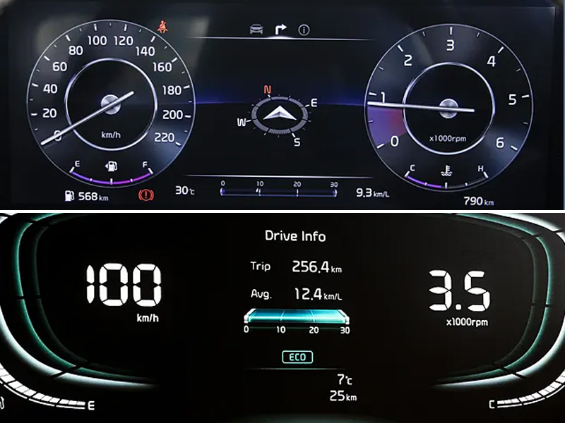 Features & Tech Kia Carens Clavis vs Kia Carens
