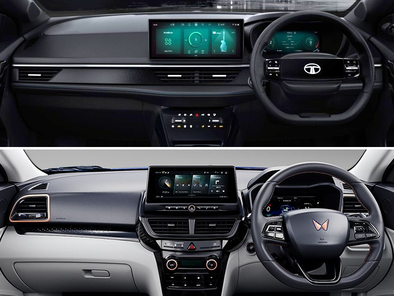 Interior, Features and Comfort - Nexon EV vs XUV400
