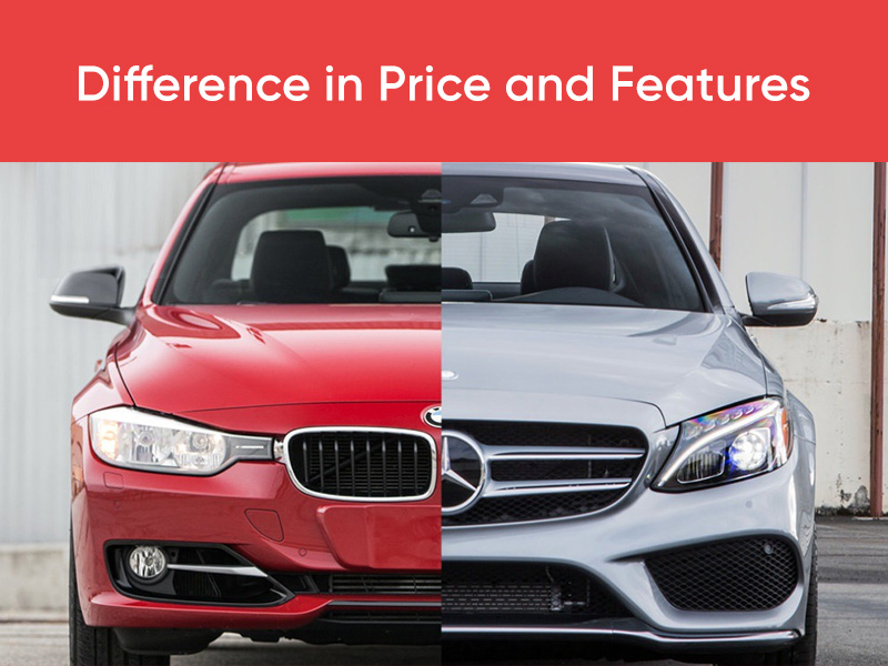 Difference in Price and Features