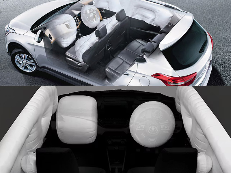 Safety: Hyundai Creta vs Toyota Hyryder