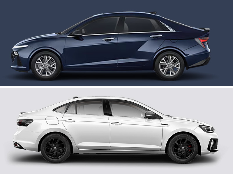 Design and Styling - Volkswagen Virtus vs Hyundai Verna