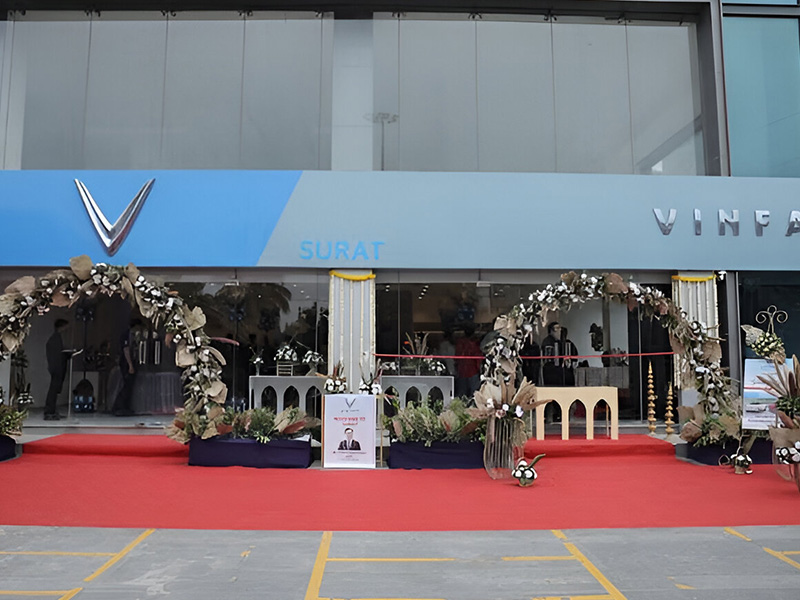 This is What the VinFast Showroom in Surat Looks Like