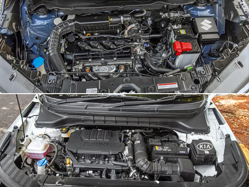 Kia Carens vs XL6 Engine and Performance