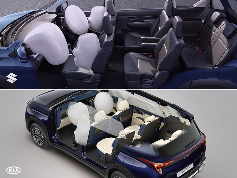 Kia Carens vs XL6 Safety and Final Verdict