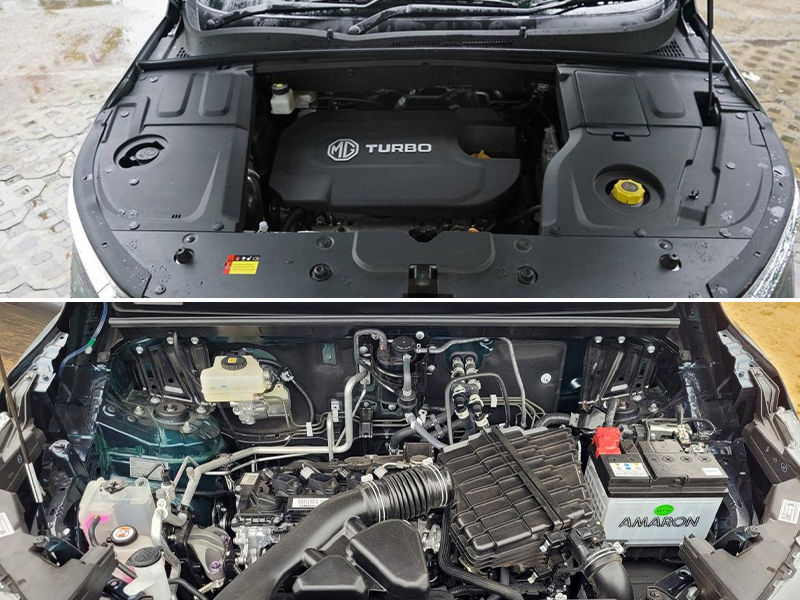 Hector vs Hycross – Engine Options & Driving Performance