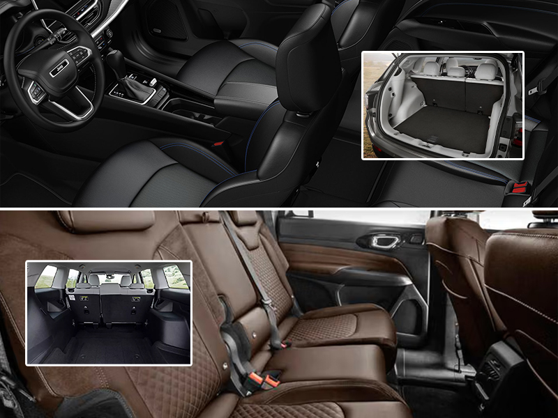 Cabin Space, Seating Comfort, and Practicality