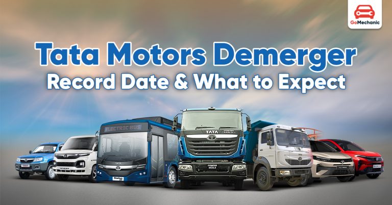 Tata Motors Share Demerger: Record Date & What to Expect