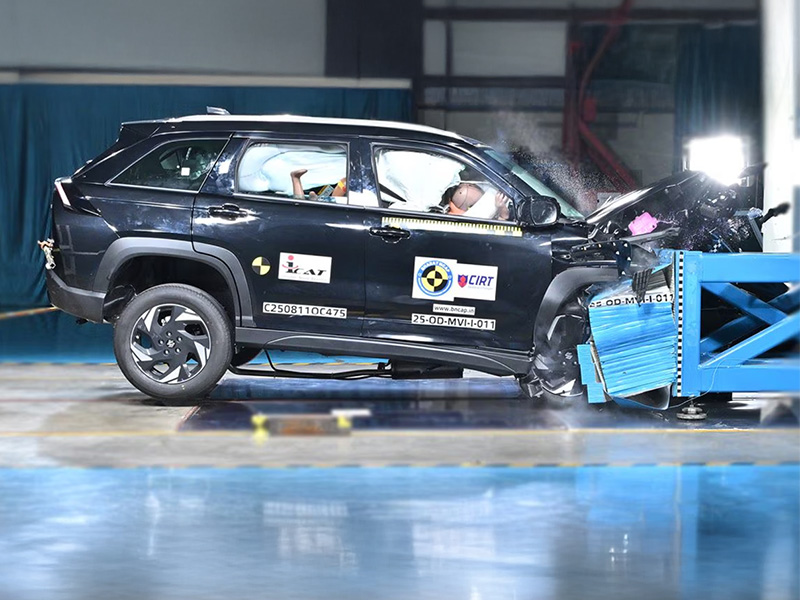 Maruti Suzuki Victoris Bharat NCAP Crash Test Results