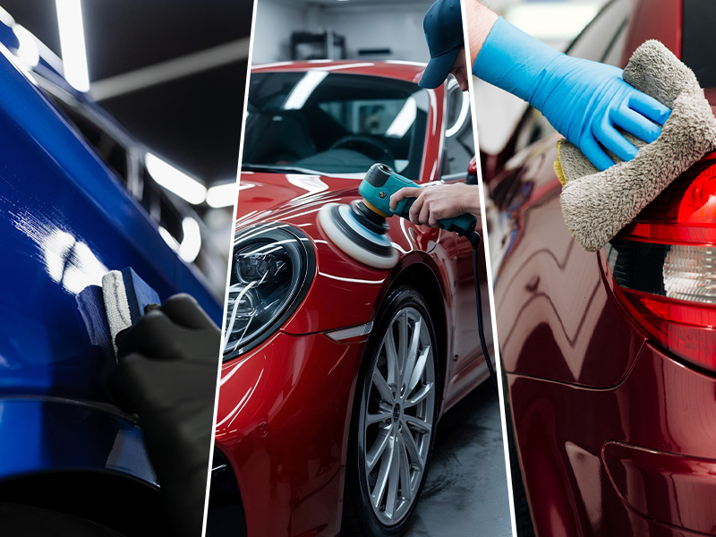 Rubbing vs Polishing vs Ceramic Coating