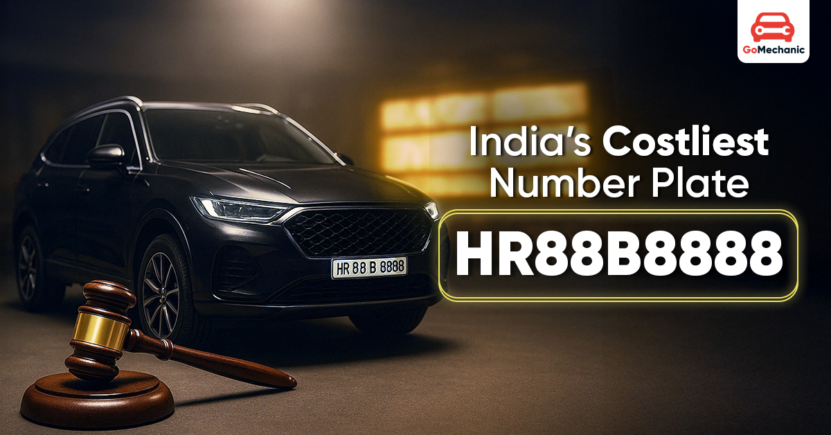 India's Costliest Number Plate HR88B8888 | Record Sale
