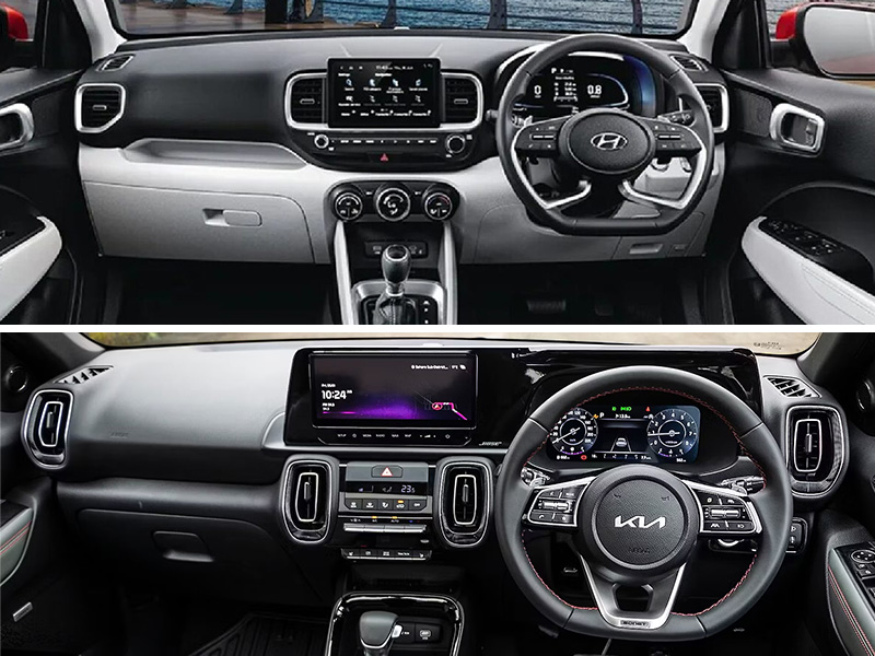 Interior Comfort and Features Comparison