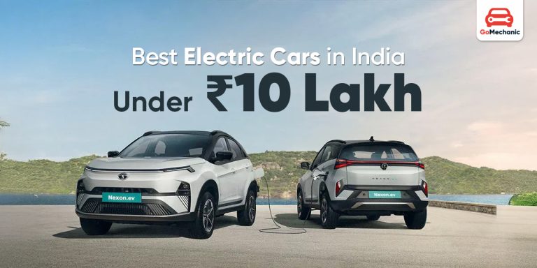 Best Electric Cars in India Under ₹10 Lakh