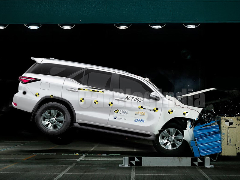 Toyota Fortuner Legender Crash Test Results