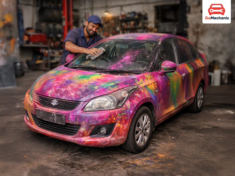 Why Holi Colors Can Damage Your Car