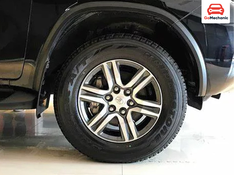 Fortuner Tyre Size