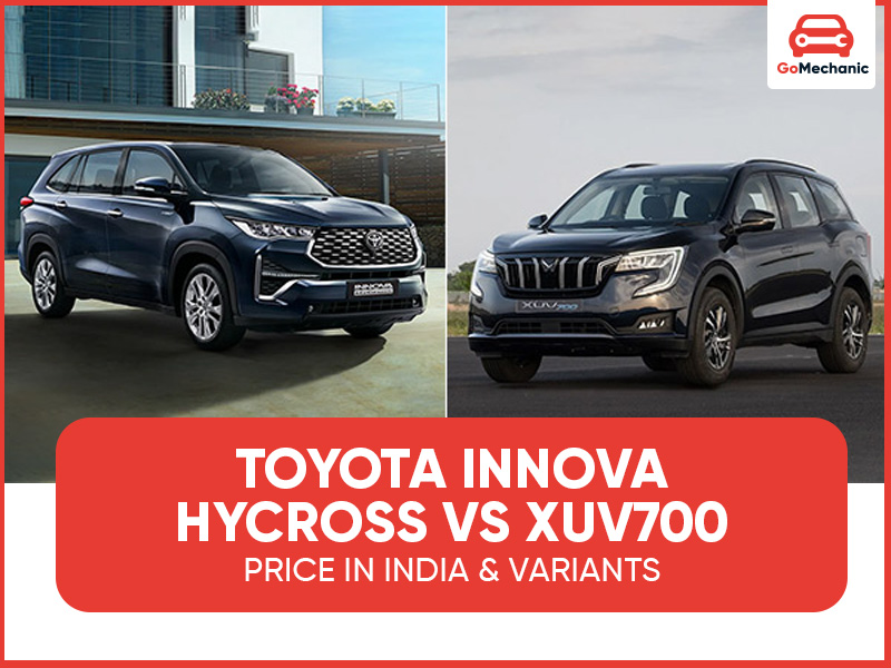 Toyota Innova Hycross vs Mahindra XUV700 engine price