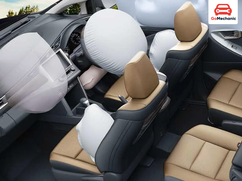 Safety Features Across Innova Crysta Variants