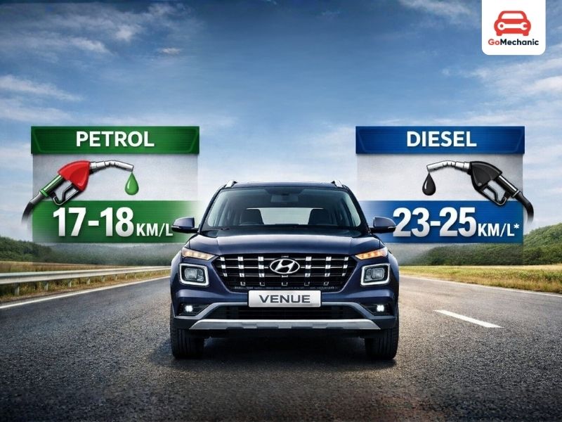 Hyundai Venue Mileage