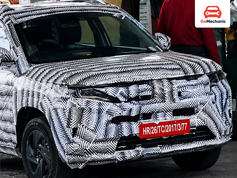 2026 Maruti Brezza Spied Testing on Indian Roads