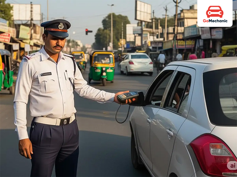 How Traffic Police Check Car Insurance in Gurgaon
