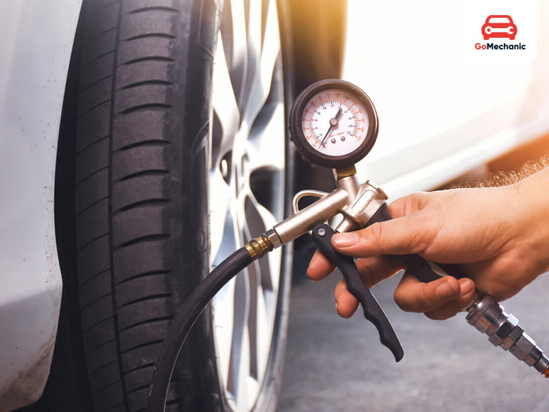 Tata Safari Tyre Pressure